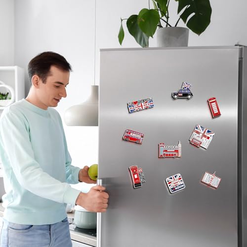 Set 12 Imánes Decorativos London para Refrigerador miniatura 5