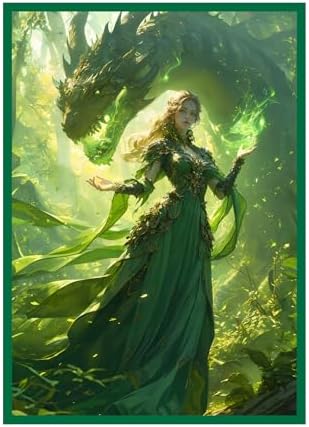 100 MTG Kartenhüllen Mit Innenhüllen - Spinnen Design Für Sammelkarten