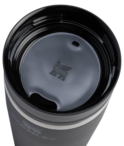 Stanley Cafe To Go 20 oz Insulated Stainless Steel Mug | Leakproof Lid | Black 2.0