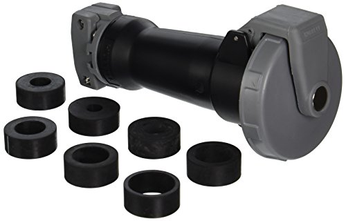 Hubbell HBL430C5W Pin and Sleeve IEC Connector, 3 Pole, 4 Wire, 30 amp, 3 Phase, 600V, Watertight