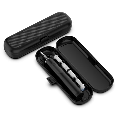 XBERSTAR Estuche de viaje para cepillo de dientes eléctrico Oral-B/para Usmile/para Xiaomi, caja de almacenamiento portátil, negro, estuche de viaje para cepillo de dientes eléctrico, Black, Estuche