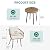 YITAHOME 3 Pieces Outdoor Wicker Patio Conversation Bistro Set, All-Weather Rattan Patio Furniture Set with Table & Cushions, Outdoor Sectional Sofa for Patio, Balcony, Backyard, Deck