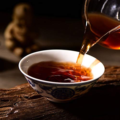 Té negro de Yunnan Té Puerh Té Cocido Rojo Shu Cha China Té Bebida Saludable 500g - Imagen 6