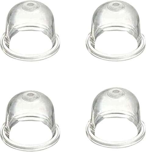 Missiscily 4-Pack 12538108660 12538146730 Primer Bulb for Echo SRM225 SRM210 GT225 SRM211 SRM230 SRM231 SRM265 GT200 GT210 GT230 PPF210 PB200 PE200 PE225 PE230 String Trimmer Blower Weedeater