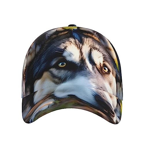 Casquette de baseball avec trou queue de cheval KoNsev husky - 2