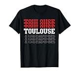 Herren Toulouse Rugby, 5 Sterne, Geschenk T-Shirt