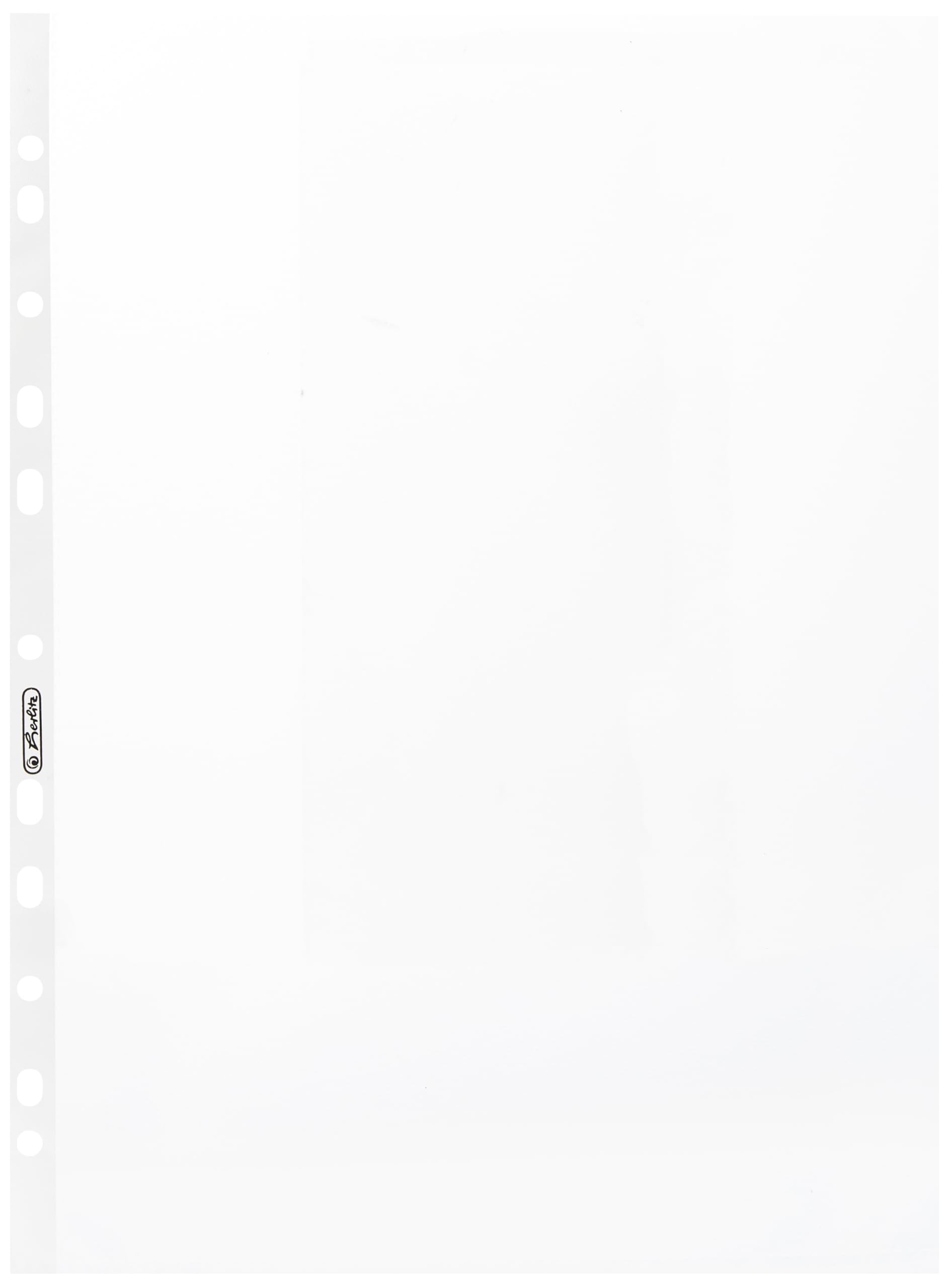 Herlitz A4 Clear Pockets
