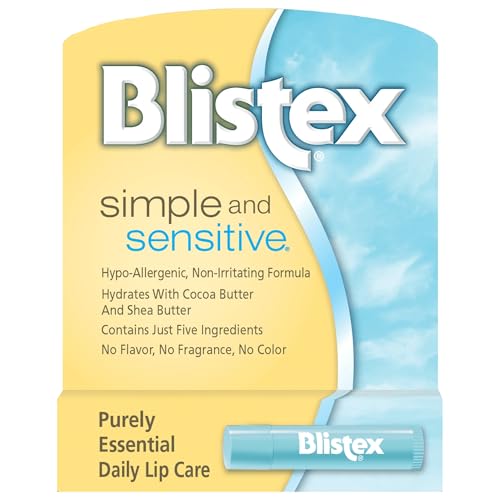 Image of Blistex Moisturizers, Simple And Sensitive, 0.15 Ounce