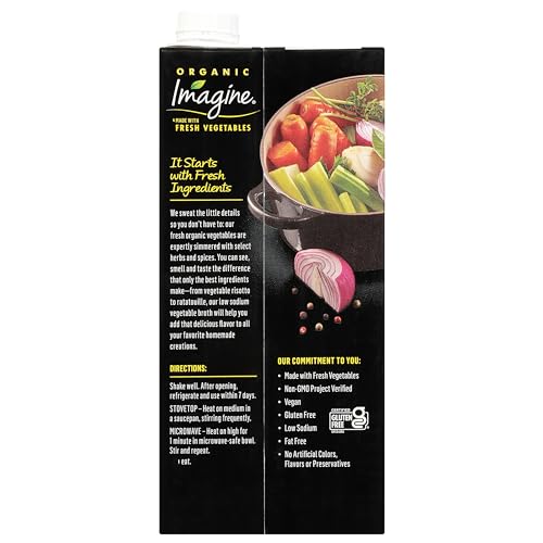 Imagine Organic Low Sodium Vegetable Broth thumb #1