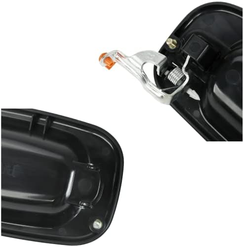 Exterior Door Handle, Compatible with 1999-2007 Chevy Silverado Suburban Tahoe Avalanche, GMC Sierra Yukon, Cadillac Escalade, Outside Rear Right Passenger Side, Replaces 15721572, GM1521105, 80578 - 5