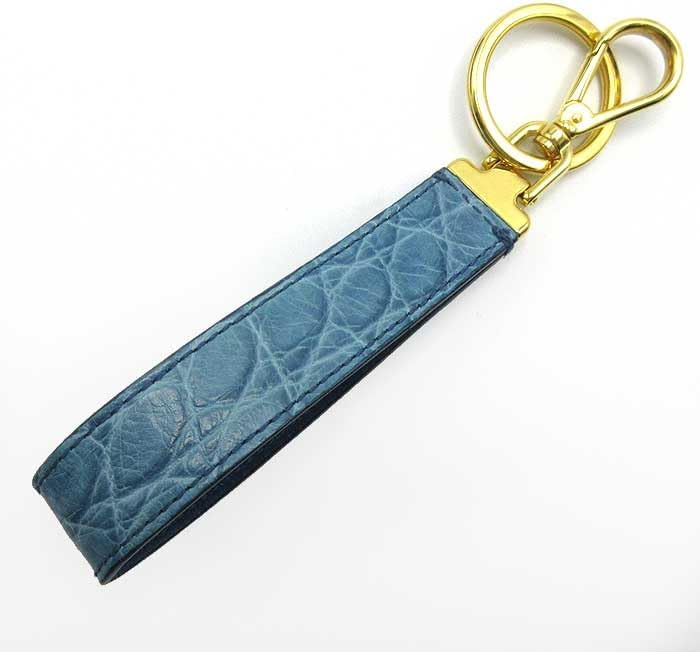 【新品未使用】　箱&商品タグ付き　クロコダイル PRADA プラダ キーリング 新品未使用】 箱&商品タグ付き クロコダイル PRADA プラダ キーリング