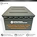 Reapr Steel Ammo Can, Heavy Duty Locking Metal Ammo Storage Box, Airtight and Watertight 30 Cal or 50 Cal Case for Rifle, Shotgun, Pistol, Military Footlocker Style Tool and Gear Organizer