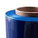 Stretch Wrap Film 18 Inch X 1500 Feet Blue Industrial Strength 80 Gauge 3 Inch Core 4 Rolls/Case ADS3562C-BU Brock