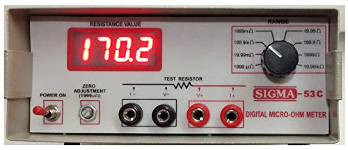 Image of Sigma Instruments 53C Digital Micro Ohm Meter By - with Calibration Certificate