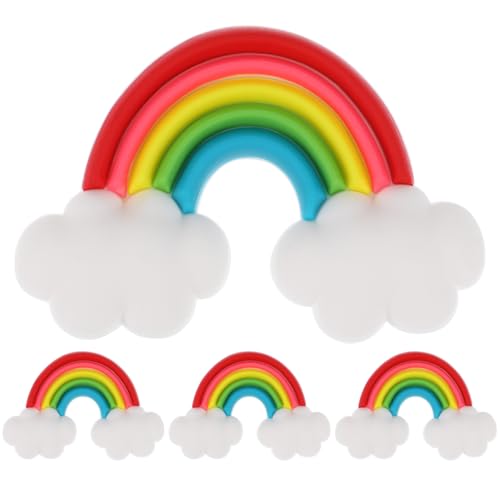 Imanes decorativos DOITOOL pack 5 arcoíris nube