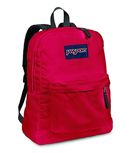 Jansport Black Label Superbreak Backpack (Red Tape)2