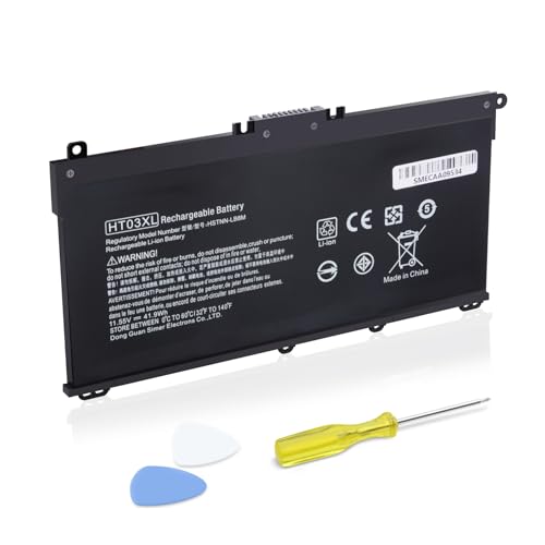 SiKER 11.55V 41.9Wh HT03XL Laptop Battery Compatible with HP Pavilion 15-DA 15-DB 15-DW 15-CS 15-DY 17-by 17-CA 14-CE 14-CF 14-DF 14-DQ 14-DK Series 15-CS0053CL 15-DA0014DX HSTNN-UB7J HT03041XL