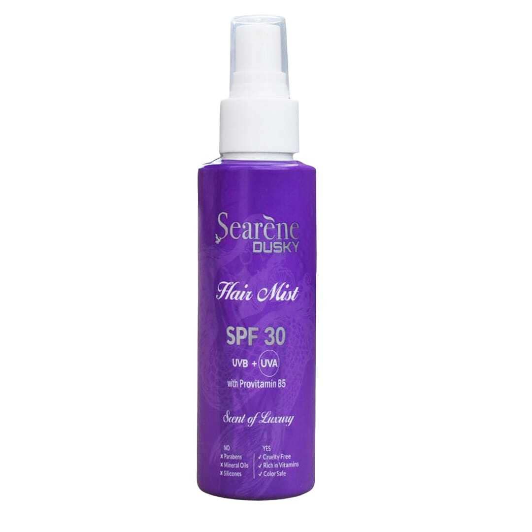Searene Cosmetics Spray & Hair Sunscreen Mist with SPF 30, Dermatologist Tested Hair Care for Daily Protection, with Provitamin B5,Scent of Luxury