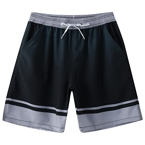 LYRIKER Badehose Herren Badeshorts Schnelltrocknend Männer Boardshorts...