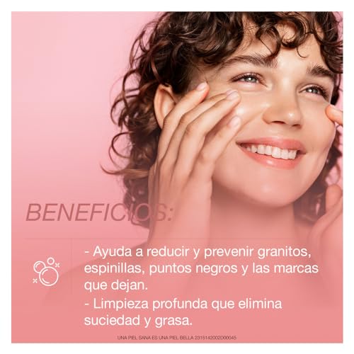 Neutrogena Oil-Free Pink Grapefruit Pore Cleansing Acne Wash and Daily Liquid Facial Cleanser with 2% Salicylic Acid Acne Medicine and Vitamin C, 6 fl. oz - image 3