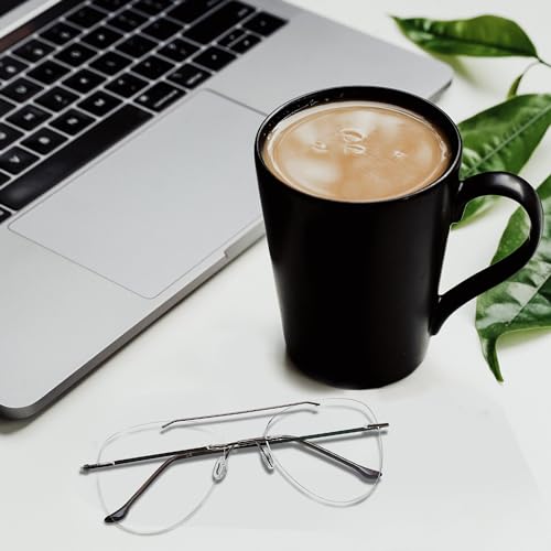 Image of Rimless Aviator Double Bridge Spectacle Frame Metal Frame for Men Women Medium