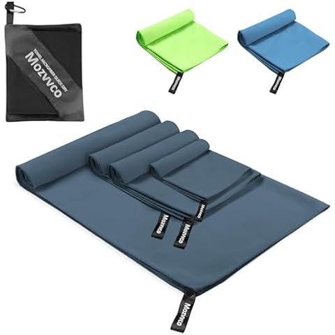 Serviette Microfibre Mozvvco Lot de 4 Cover