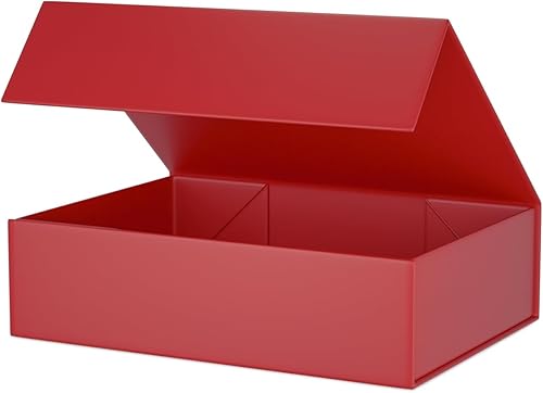 Miniatura 9 de Caja de regalo verde de 11.9 x 8.5 x 3.3 pulgadas con tapa de cierre magnético, caja de regalo para regalos, cajas de regalo de dama de honor