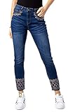 Baumwolle Desigual Damen Jeans Denim_FLOYER dunkelblau 30