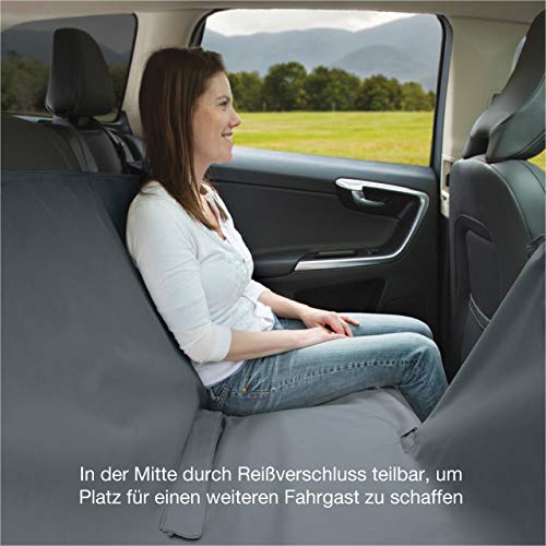 Kurgo Wander-Autohängematte für Hunde, Schutzmatte für Ihre Autorückbank, Wasserfest und schmutzabweisend, Schwarz, K00030