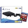 PlayStation 4 – Konsole (500GB, schwarz, slim, F-Chassis) inkl. 2 DualShock 4 Controller + Marvel’s Spider-Man – Standard Edition – [PlayStation 4]