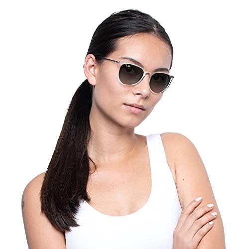 Ray-Ban Unisex RB4171 Erika Round Sunglasses, Transparent/Light Grey Gradient Dark Grey, 54 mm - image 6