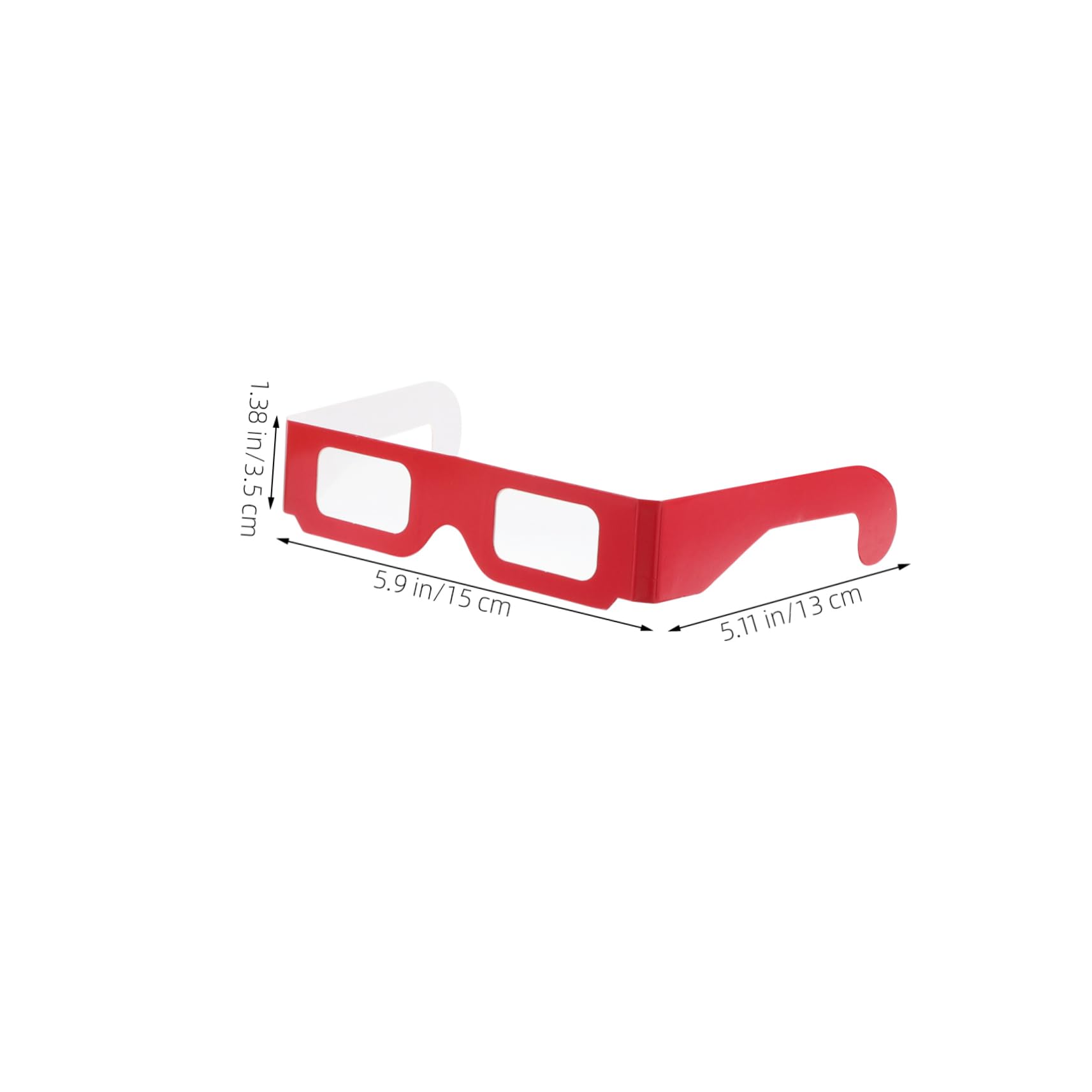BRIGHTFUFU Classroom Supplies 30pcs 3d Glasses Pattern Cool Party Eyewear for Boys and Girls Great for Valentine's Day