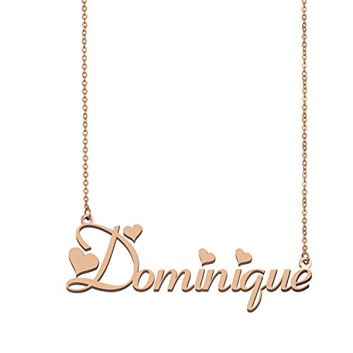 Personalized My Name Necklace Dominique