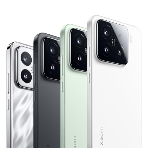 Xiaomi 15 - Smartphone de 12+512GB, Lente óptica Leica Summilux, Snapdragon 8 Elite, Pantalla AMOLED CrystalRes de 6,36" de 120 Hz, HyperCharge de 90W, Cargador no Incluido, Negro (Versión ES) - Imagen 3