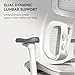 SIHOO Doro S100 Ergonomic Office Chair - with Dual Dynamic Lumbar Support, 5-Level Adjustable Backrest, 4D Coordinated Armrests, 135-degree Max. Recline Angle, Suitable for Home Office (S100 White)