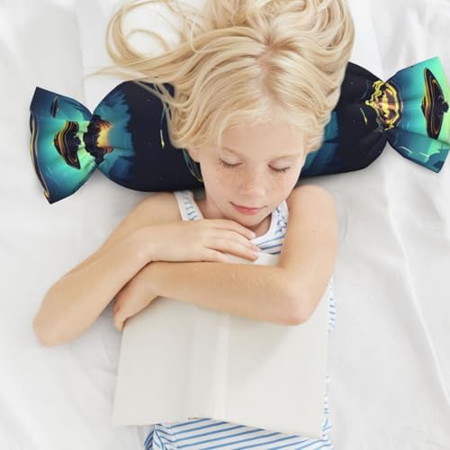 Almohada Viscoelástica Negra Tamaño Único miniatura 6