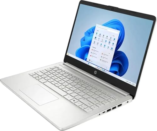 Image of HP Ultra-Portable Laptop for Student and Business - 14 inch HD Display • Intel 4-Core N150 • Windows 11 Pro • Microsoft Office Lifetime & External DVD Drive • 16GB RAM • 128GB UFS + 256GB Micro SD