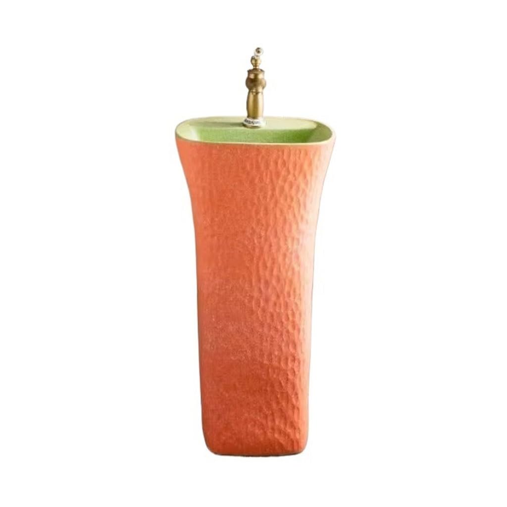 NEBE Bathroom Sink Courtyard Column Basin Bathroom Floor-standing Wash Balcony