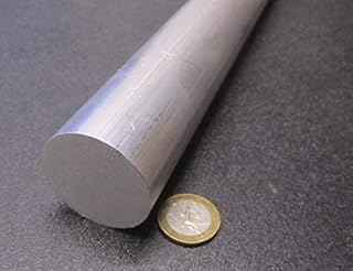 Metric 6061-T6 Aluminum Round Rod 40 mm Diameter x 6 Foot Length 1 Piece