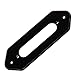 P90 Dog-ear to Tele Neck Pickup Adapter Ring,1-Ply Black