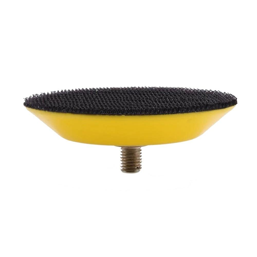 Lot De 5 Supports De Ponçage 75mm M6 - Plateau Velcro Pour Ponceuse Pneumatique Et Meuleuse D'Angle 3"