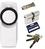 ABUS EC660 Profil-Doppelzylinder mit 3 +1 Antriebsschlüssel, mit Sicherungskarte