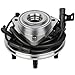 ECCPP Wheel Hub and Bearing Assembly Front 515078 fit 2000-2019 Ford Explorer Sport Trac Mercury Mountaineer Replacement for 5 lugs wheel hub with ABS 3 Bolt Flange