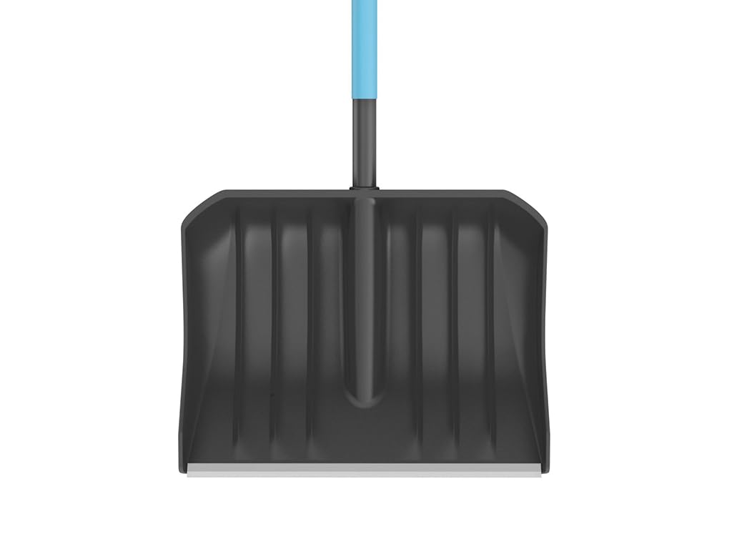 Cellfast cellPRO Pro Snow Shovel, Long Ergonomic Shaft, Durable, Comfort, safetouch, 150 mm Deep Head