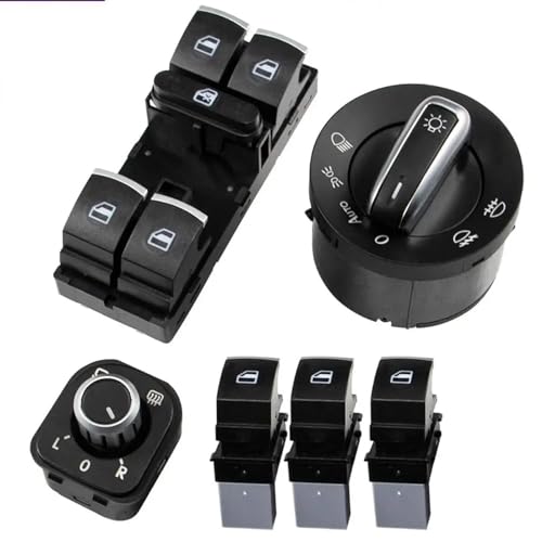 Interrupteur lève-vitre pour VW Golf GTI 5 6 Jetta commande 5ND959857