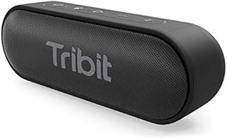 Tribit XSound Go Bluetooth Speakers - 12W Portable Speaker Loud Stereo Sound, Rich Bass, IPX7 Waterproof, 24 Hour Playtime, 66 ft Bluetooth Range & Built-in Mic Outdoor Party Wireless Speaker