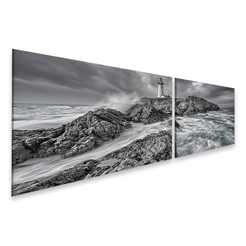 Pour les amoureux de la nature tableau sur toile phare islandburner salon