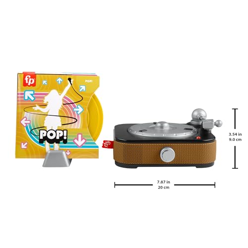 image for Fisher-Price Musical Toy, Rockin’ Record Player for Preschool Preten