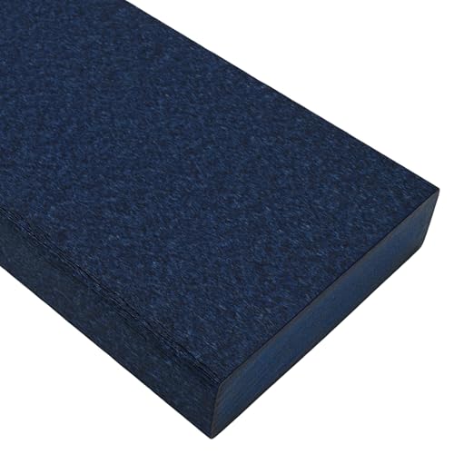 BuyPlastic Tangent Poly Lumber - Patriot Blue, 1x6 (0.75" x 5.5"), 72" Length - HDPE Plastic Board for Outdoor Furniture and More