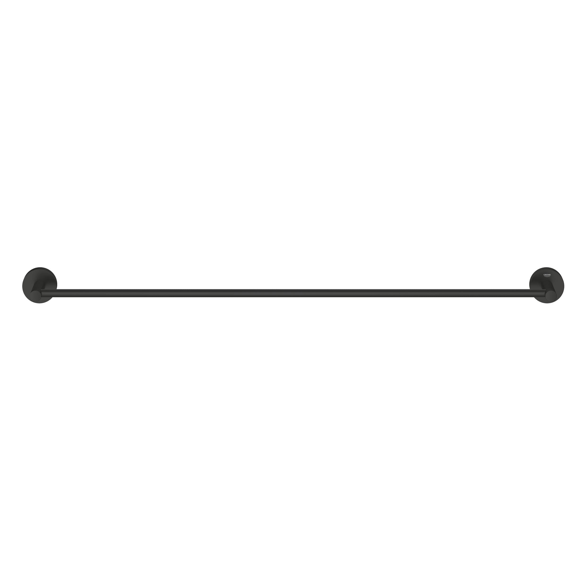 GROHE Start Quickfix, Toallero de Metal 854 mm, Negro Mate 411872430